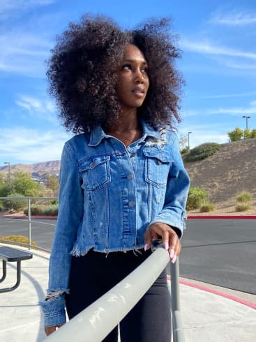 Curly to Smooth Blowout 1